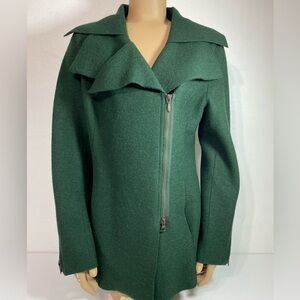 Beyond Threads Alpaca Wool Jacket Green Size Small
